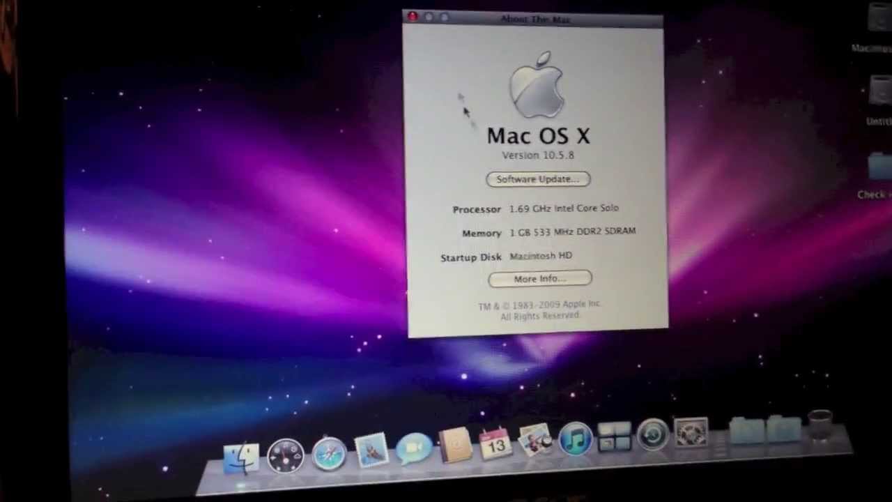 Mac 10.5 Disk Image For Install